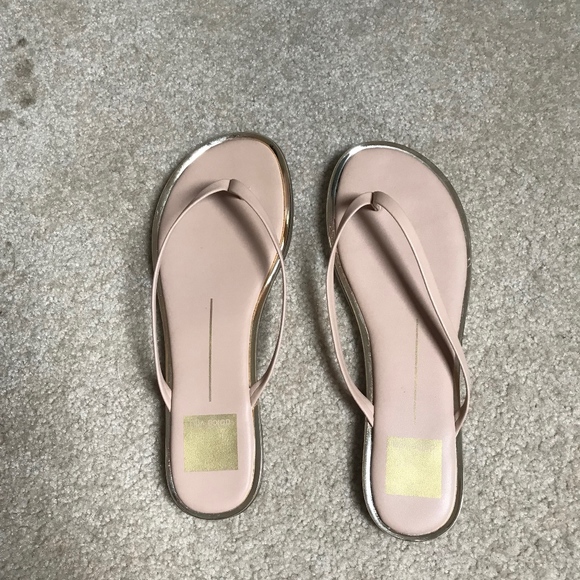 Dolce Vita Gold Sandals - Picture 1 of 1